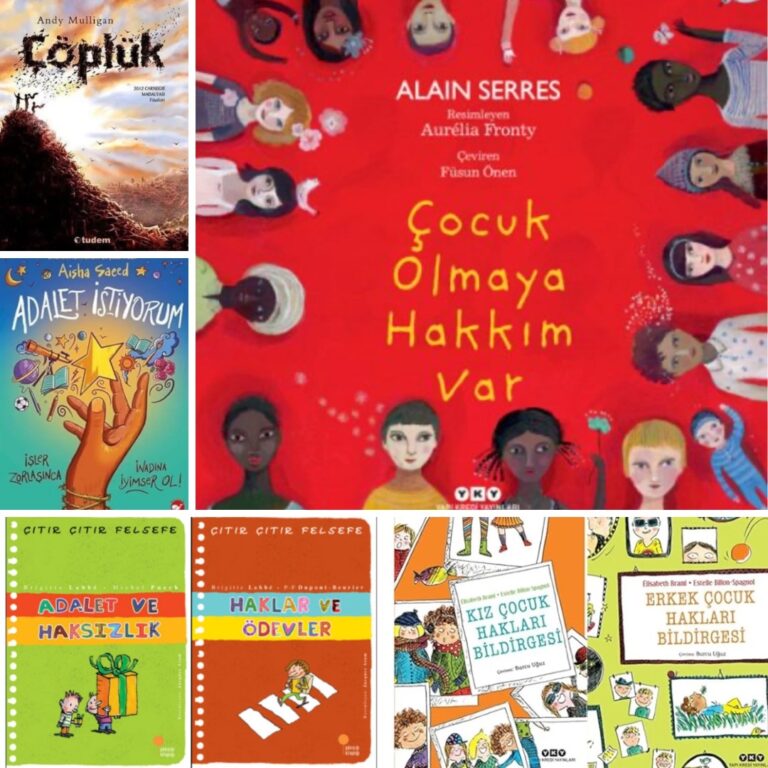 Çocuklar için ‘hak ve adalet’ kitapları