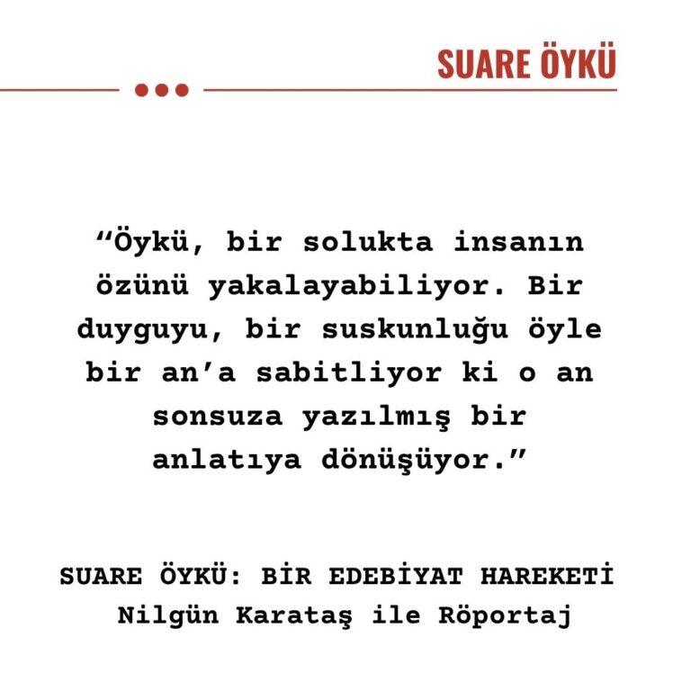 Suare Öykü: Birlikte yazılan bir edebiyat hareketi