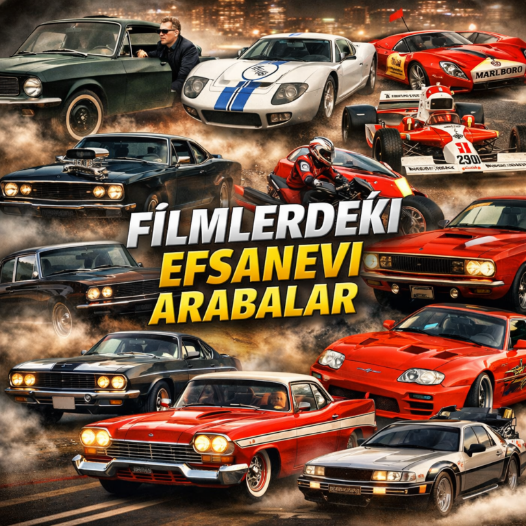 Filmlerdeki efsanevi arabalar