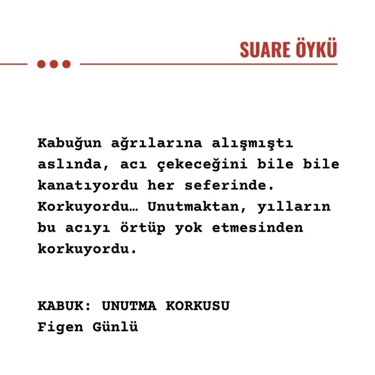 KABUK: UNUTMA KORKUSU