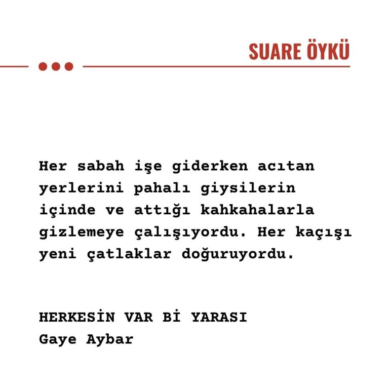 HERKESİN VAR Bİ YARASI