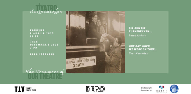 Yollara Düşen Sahneden Öyküler Depo İstanbul’da