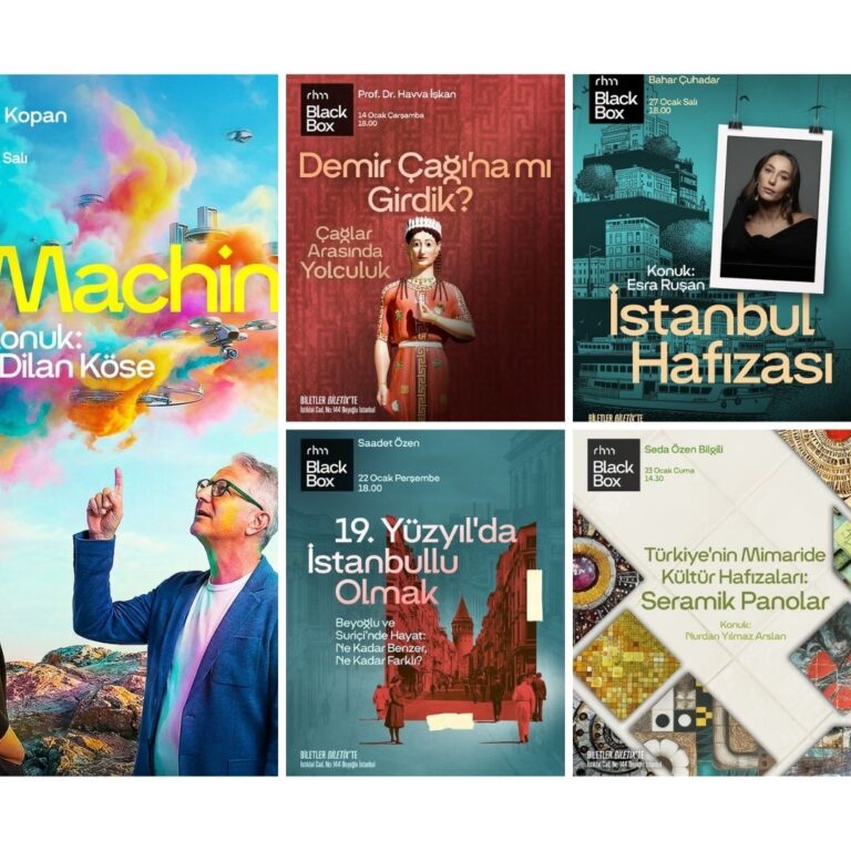 BlackBox’ta mimariden teknolojiye uzanan etkinlikler