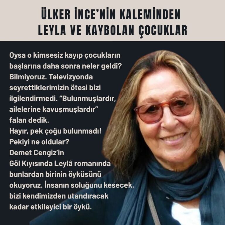 Bir gölün kıyısındaki Leylâ: Epstein ve depremin kayıp çocukları