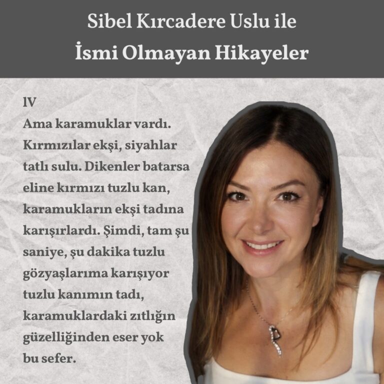 İsmi olmayan hikayeler – lV
