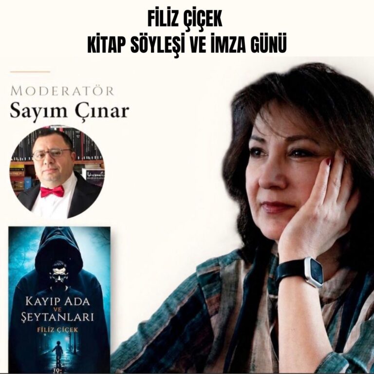 Söyleşi: Filiz Çiçek Okurlarıyla Buluşuyor