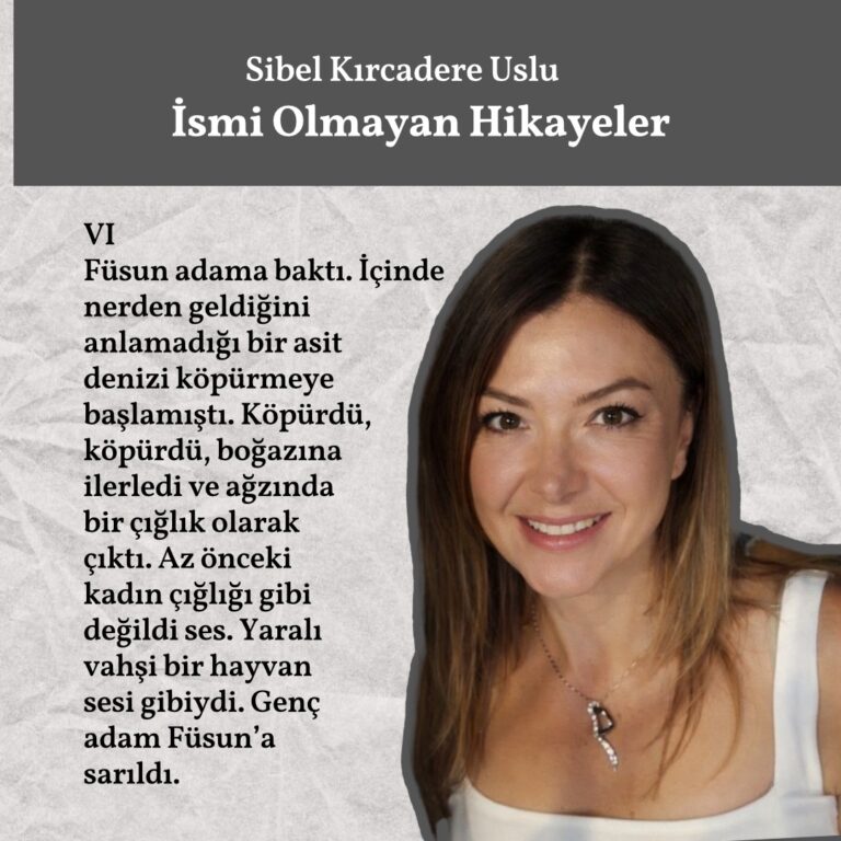 İsmi Olmayan Hikayeler – VI