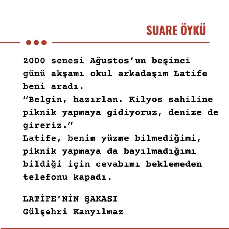 LATİFE’NİN ŞAKASI