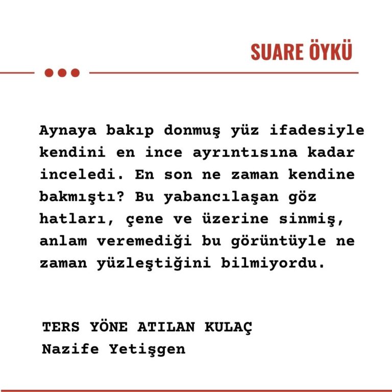 TERS YÖNE ATILAN KULAÇ