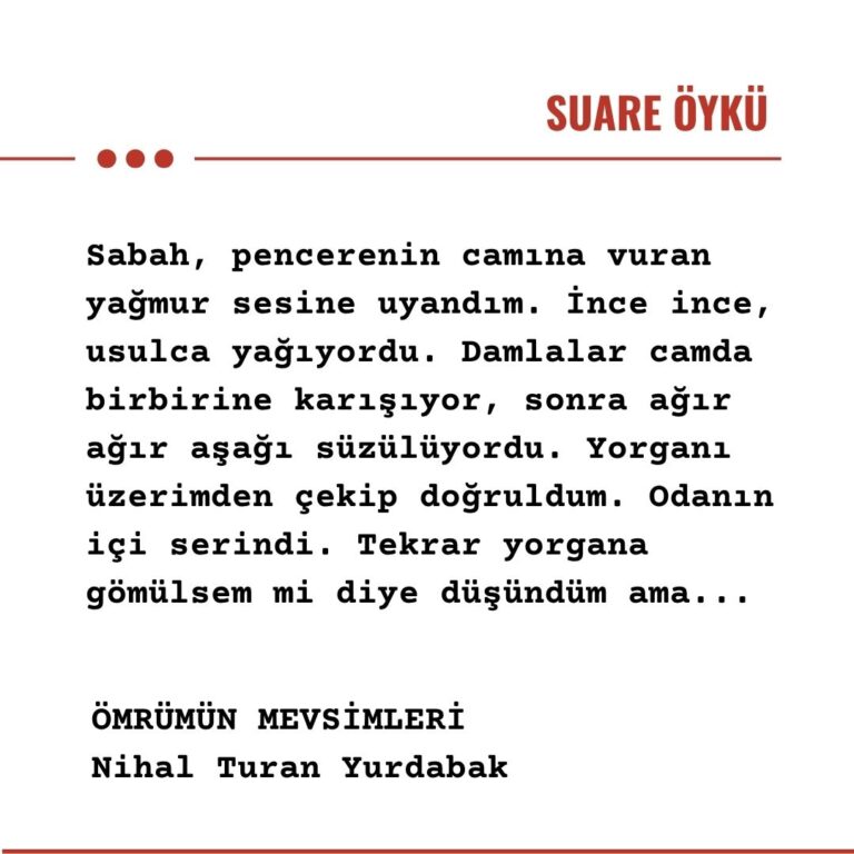 ÖMRÜMÜN MEVSİMLERİ