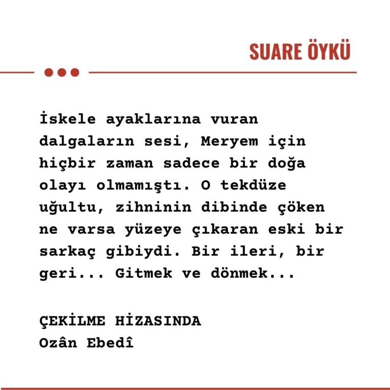 ÇEKİLME HİZASINDA