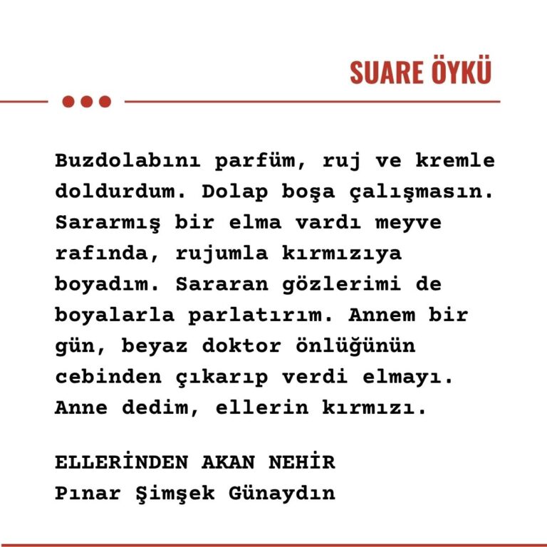 ELLERİNDEN AKAN NEHİR