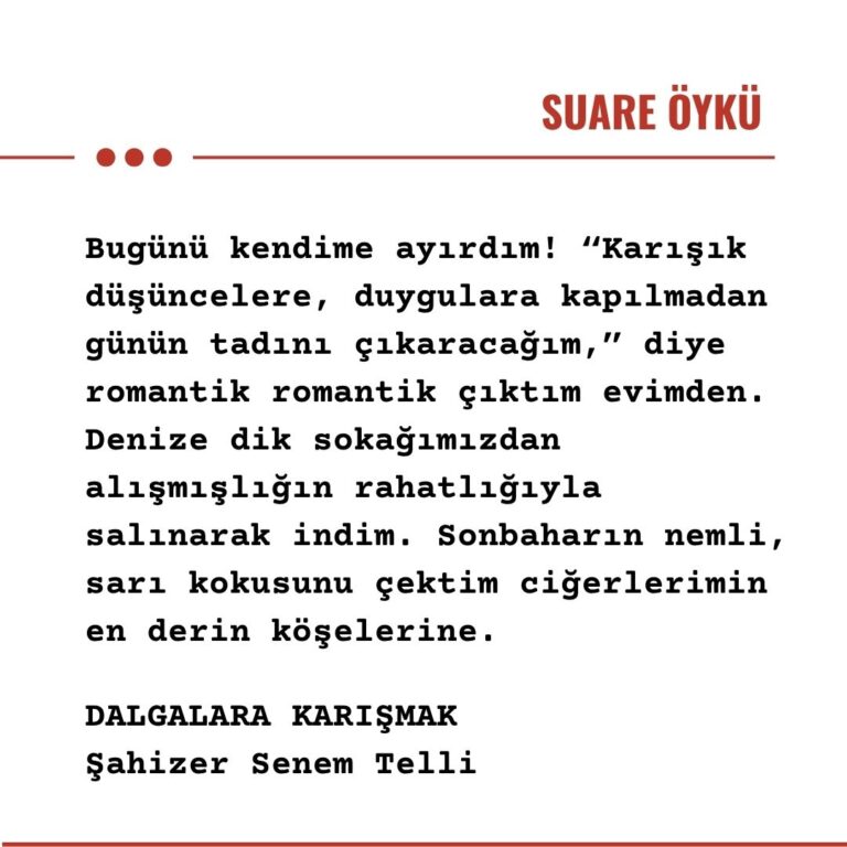 DALGALARA KARIŞMAK